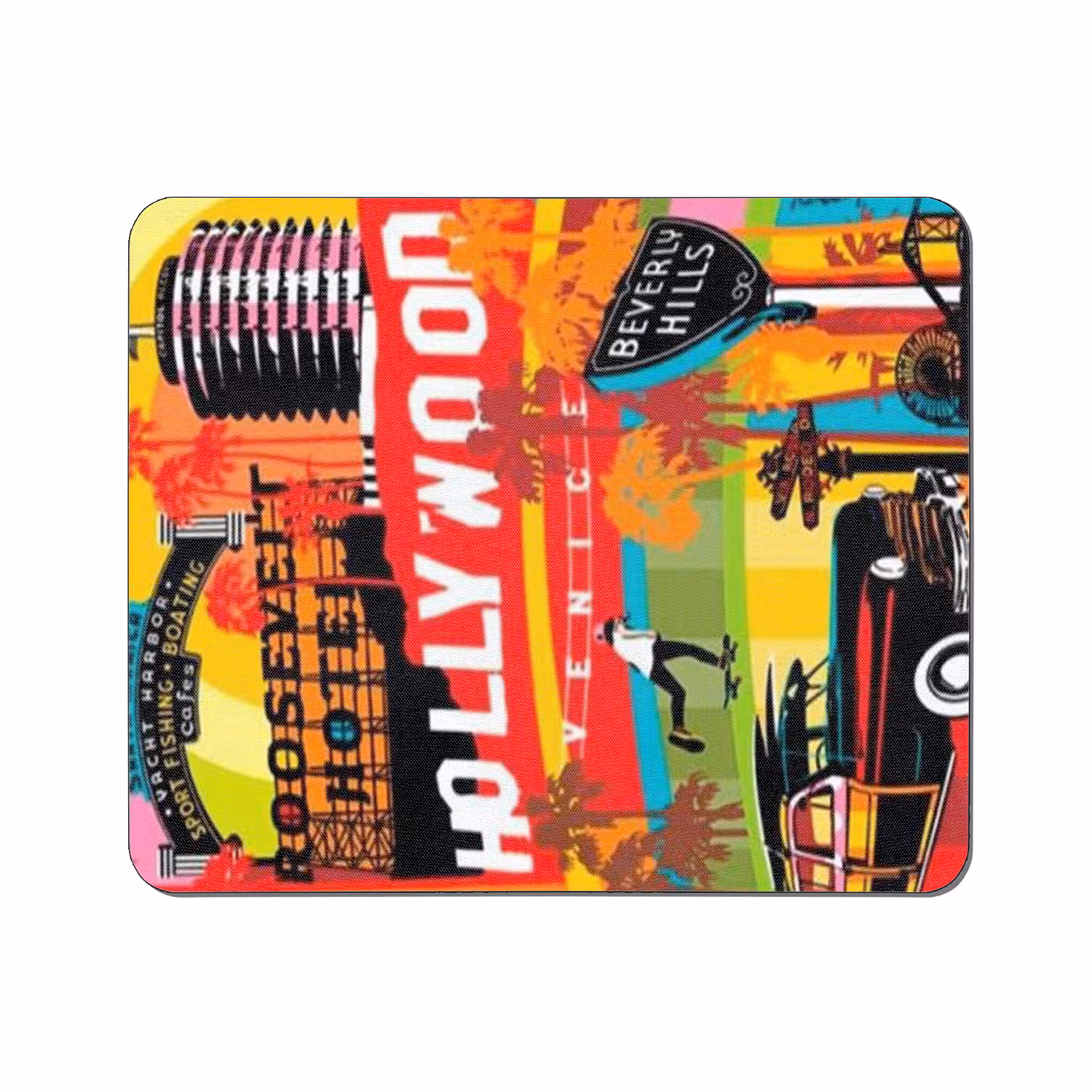 ماوس پد طرح Hollywood کد 3392