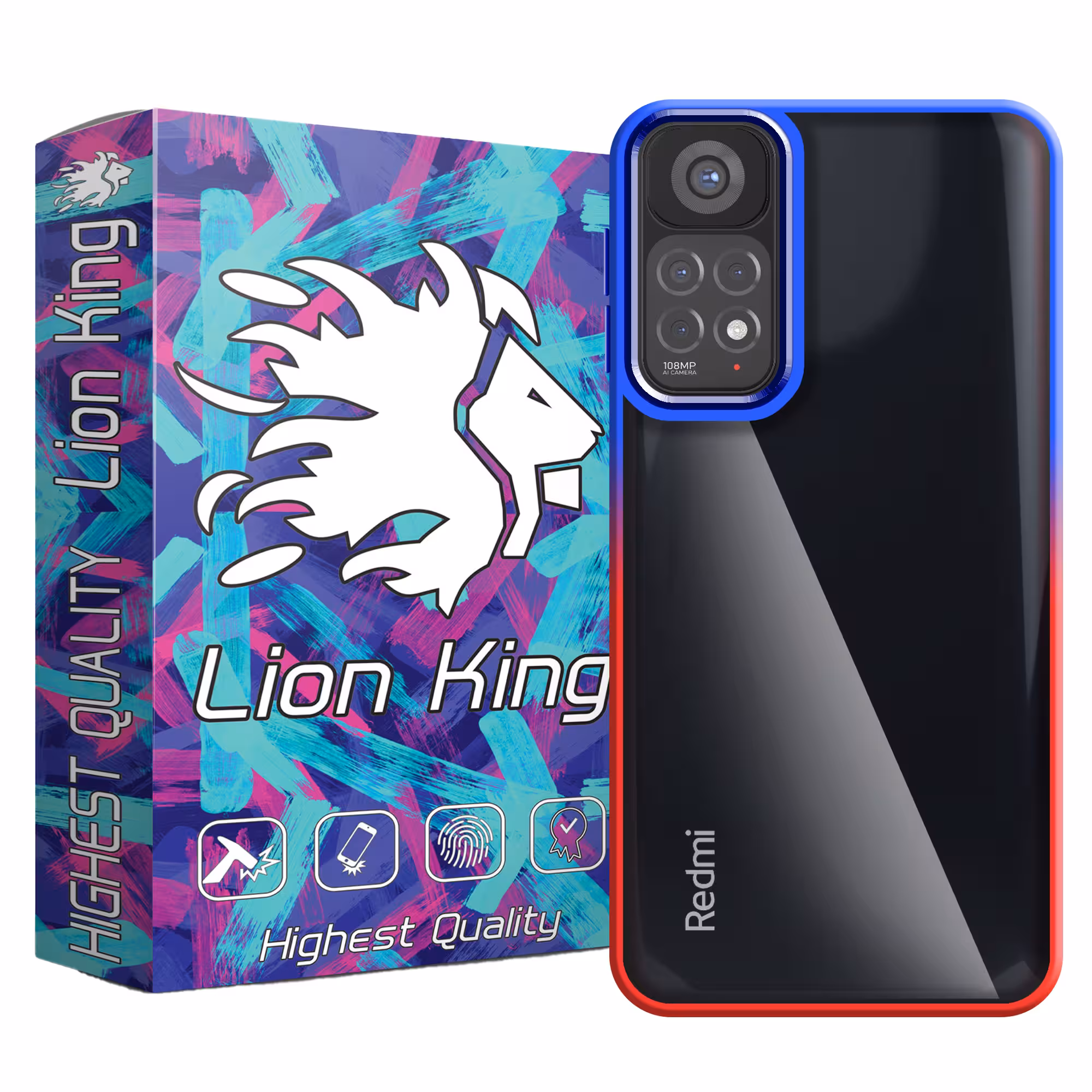 کاور لاین کینگ مدل dorrangi مناسب برای گوشی موبایل شیایومی Redmi Note 11 Global Note 11S