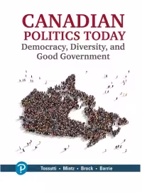 خرید و دانلود نسخه کامل کتاب Canadian Politics Today Demacy, Diversity and Good Government - pdf