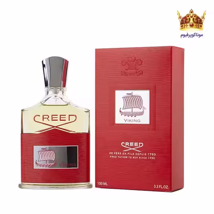عطر کرید وایکنیگ | قیمت و خرید Creed Viking | کرید وایکنیگ-قرمز | موناکوپرفیوم