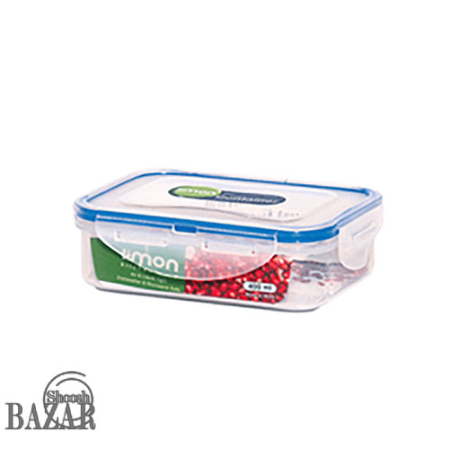 ظرف فریزری مستطیل 450 میلی لیتر لیمون کد 8043