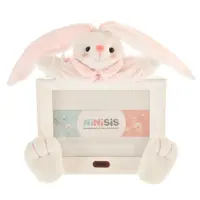 قاب عکس کودک نی نی سیس مدل خرگوش رابیت کد 13x18 PNK