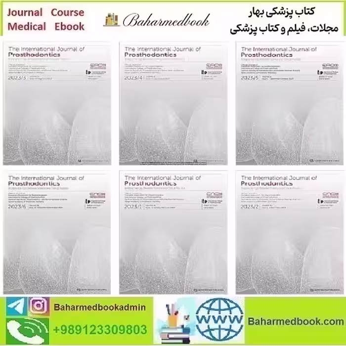 The International Journal of Prosthodontics 2023 Full Archives