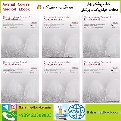 The International Journal of Prosthodontics 2023 Full Archives