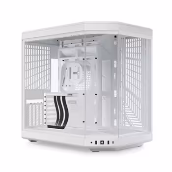 کیس کامپیوتر هایت مدل Y70 Snow White