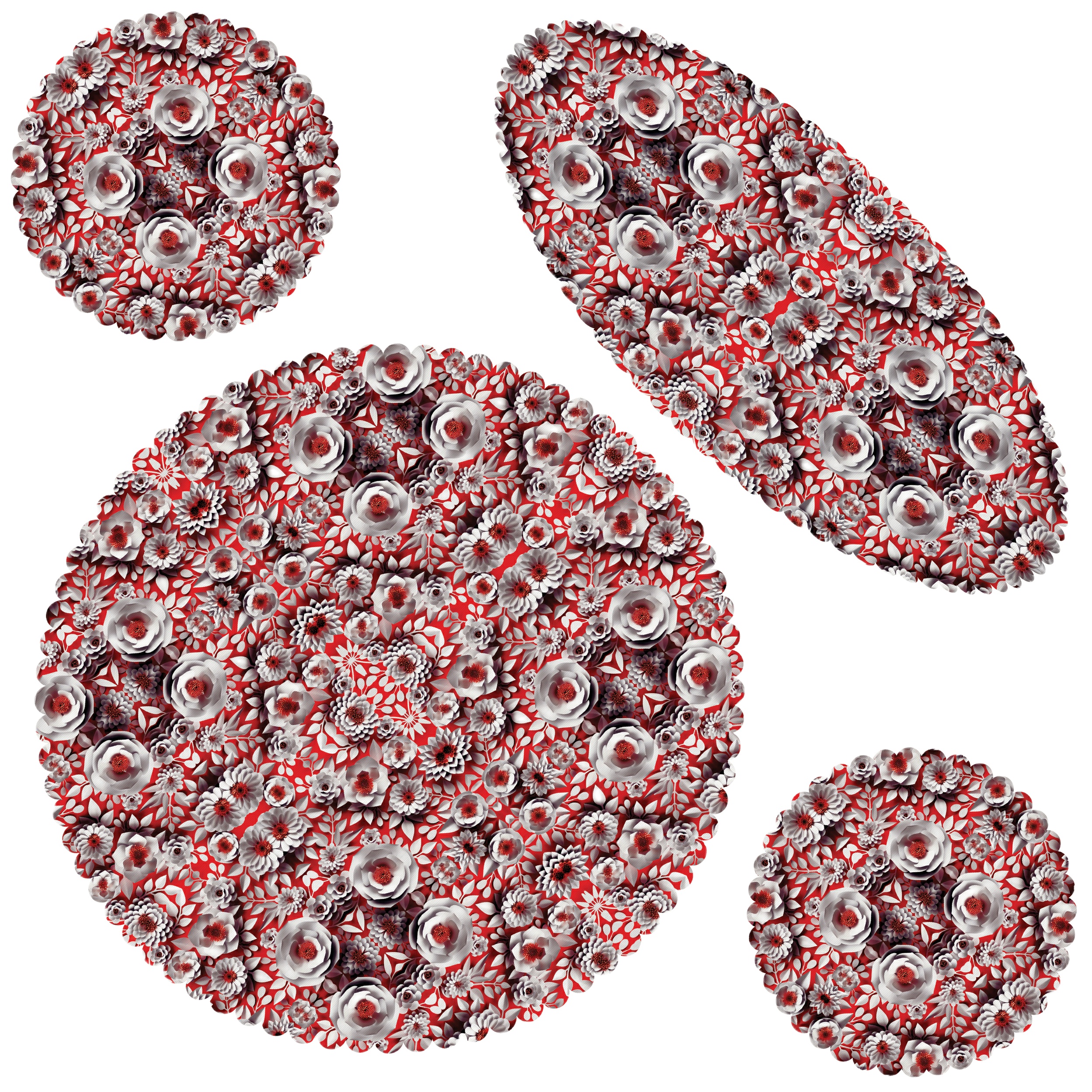 ست رومیزی 4 تکه مدل S32-42068