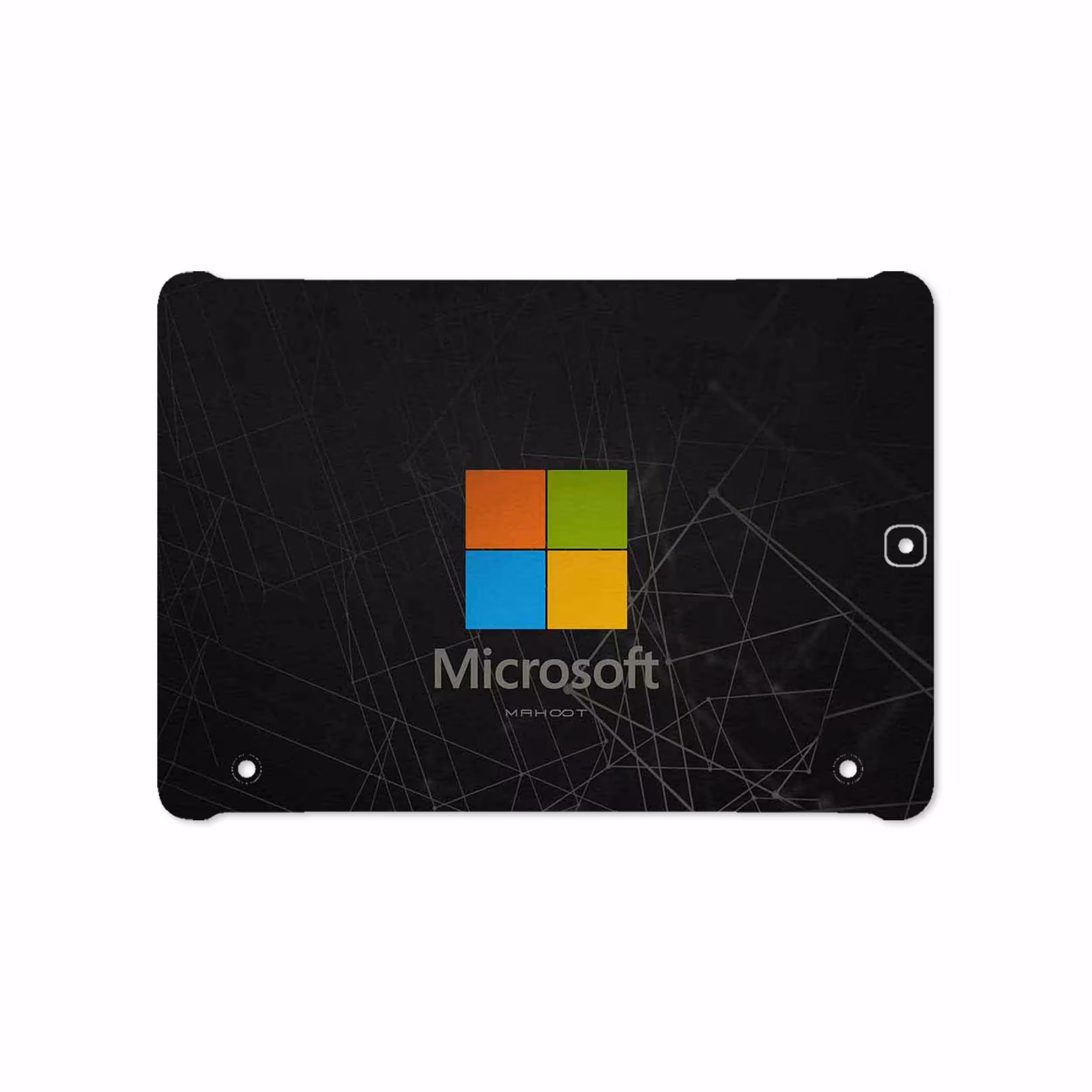 برچسب پوششی ماهوت مدل Microsoft-Logo مناسب برای تبلت سامسونگ Galaxy Tab S2 9.7 2015 T815