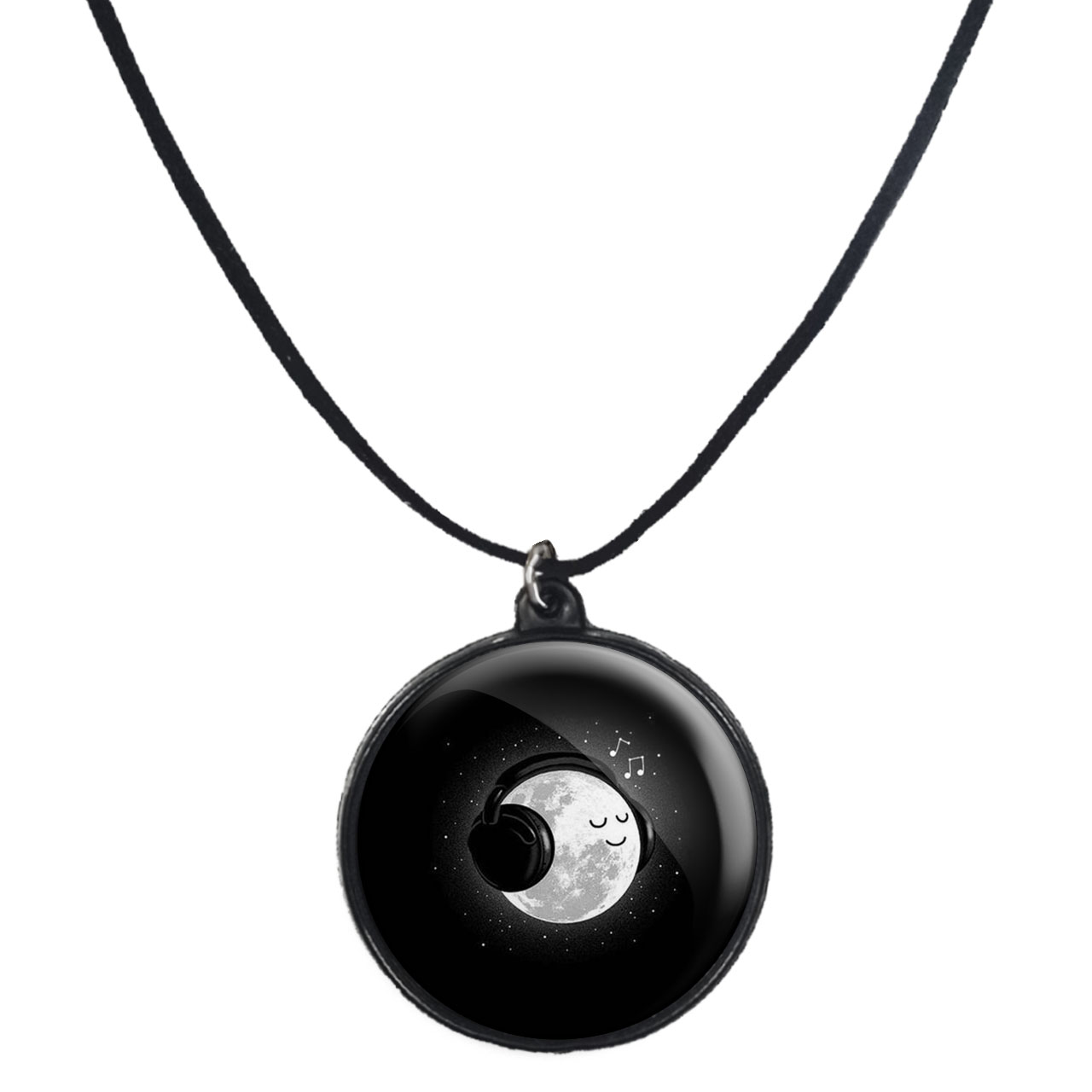 گردنبند پرمانه طرح موزیک کد pmb.3951 مدل دو طرفه