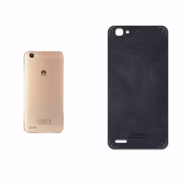 برچسب پوششی ماهوت مدل Graphite Buffalo Leather مناسب برای گوشی موبایل هوآوی GR3