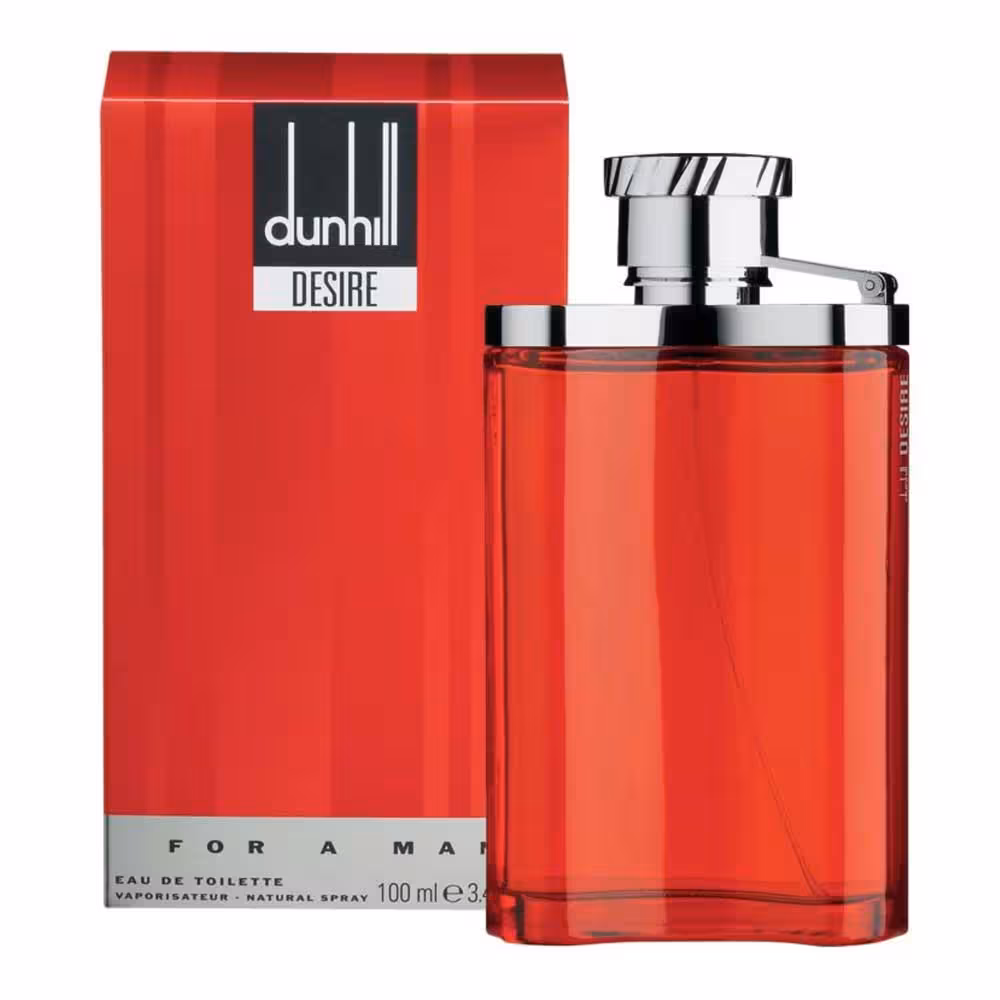 ادو تویلت مردانه دانهیل مدل Desire Red حجم 100 میلی لیتر