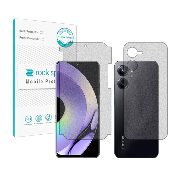 گلس صفحه نمایش و پشت گوشی 10 Pro مدل نانو هیدروژل گیمینگ برند راک اسپیس کد MS