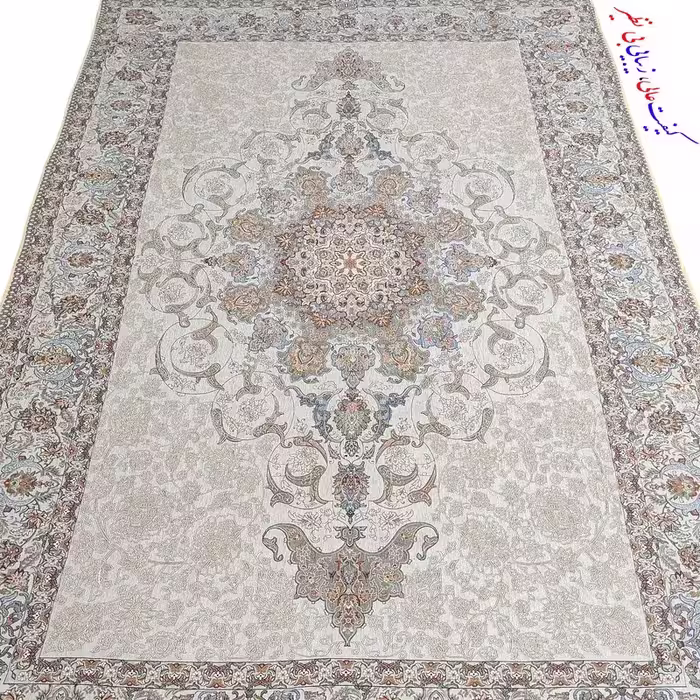 روفرشی یزدی بینهایت زیبا و با کیفیت درجه 1 بدون رقیب سایز 3 متری رنگ طوسی روشن