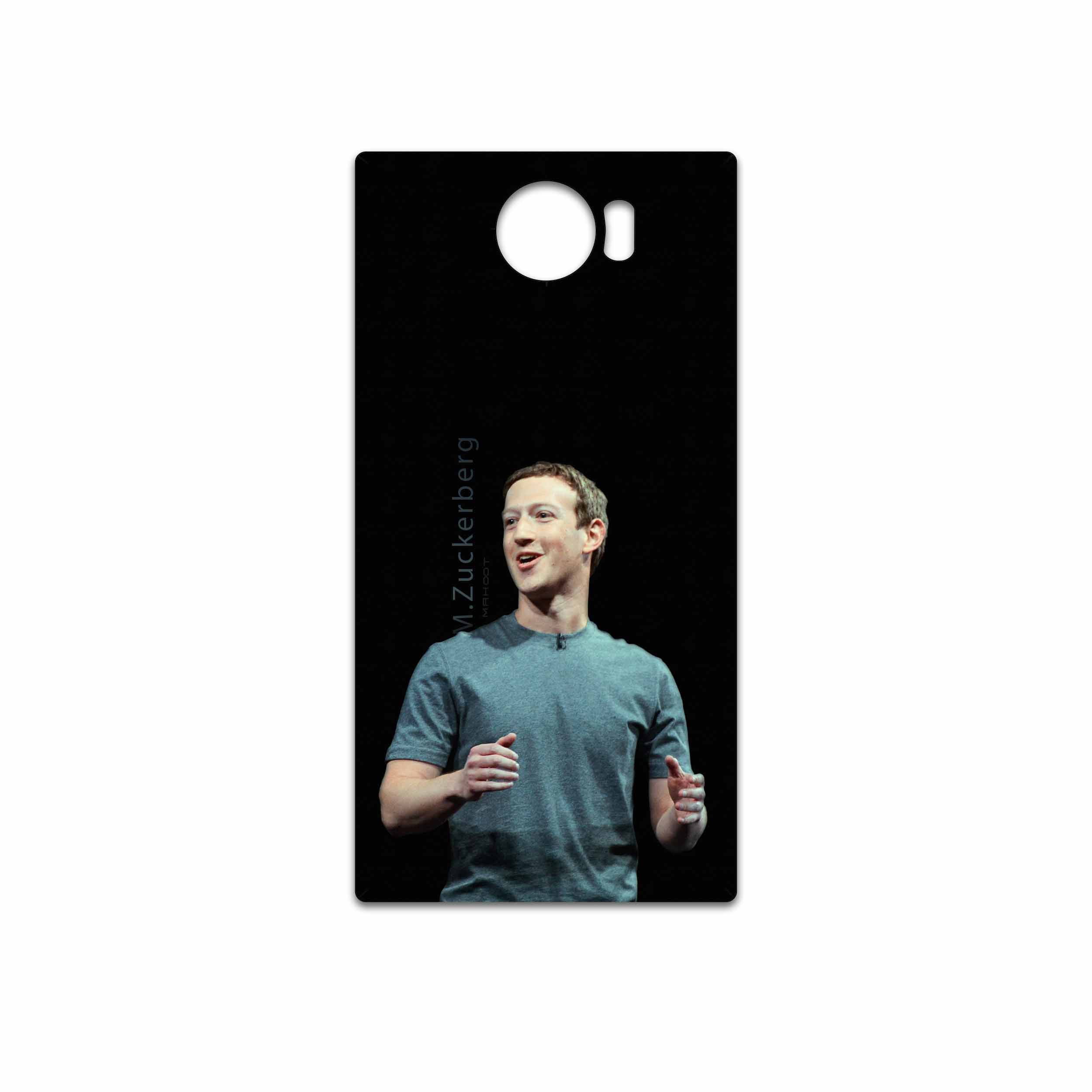 برچسب پوششی ماهوت مدل Mark Zuckerberg مناسب برای گوشی موبایل بلک بری Priv
