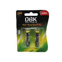 باتری نیم قلمی DBK مدل Super Heavy Duty Plus بسته 2 عددی
