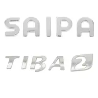 آرم صندوق عقب خودرو بیلگین مدل Tib-02 مناسب برای تیبا 2 مجموعه 2 عددی