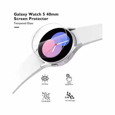 محافظ صفحه نمایش لاین مدل RB007 مناسب برای ساعت هوشمند سامسونگ Galaxy Watch 5 40mm بسته سه عددی