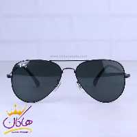 عینک آفتابی ری بن مردانه فلزی تمام مشکی خلبانی RB 3025F/1