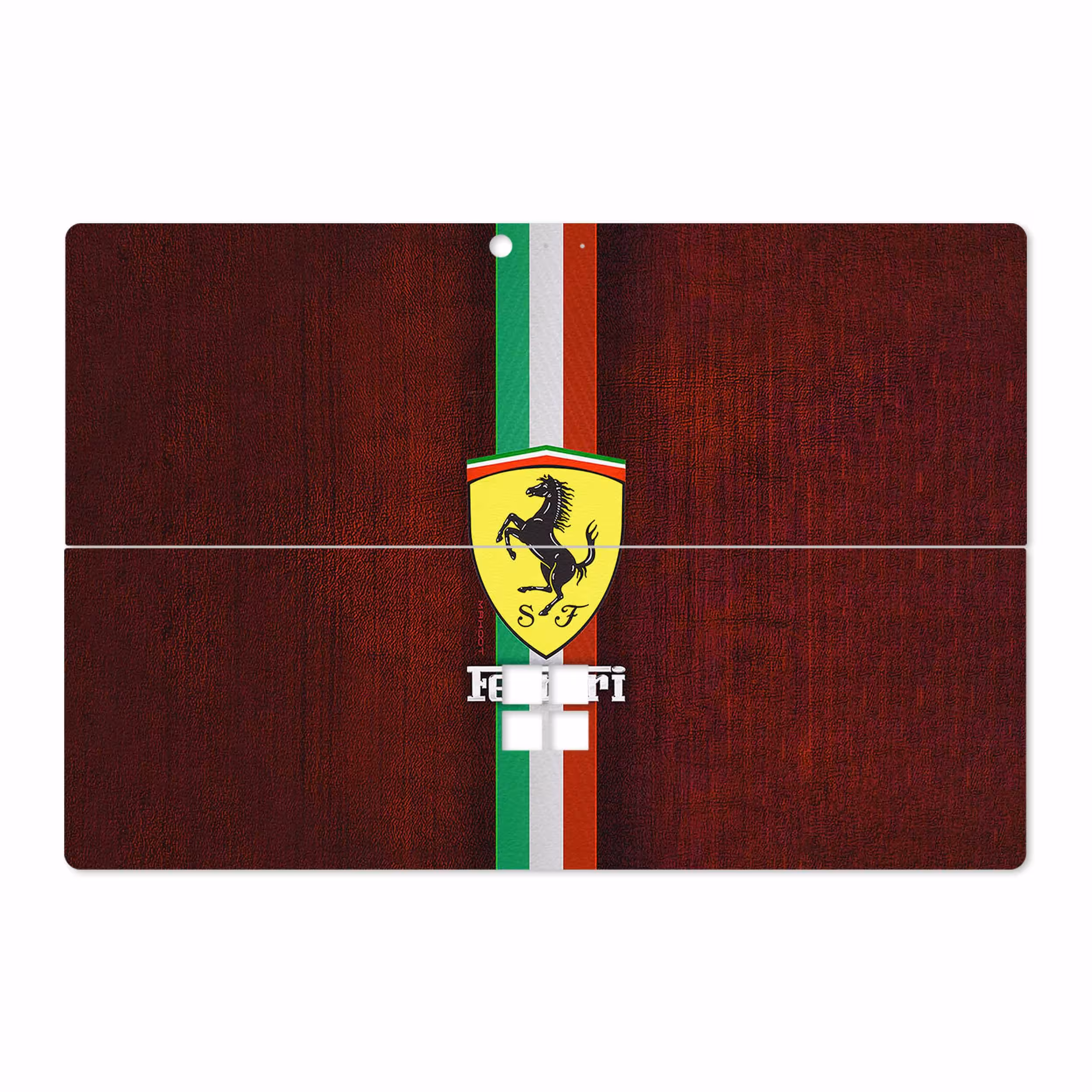 برچسب پوششی ماهوت مدل Ferrari مناسب برای تبلت مایکروسافت Surface Pro 4 2015