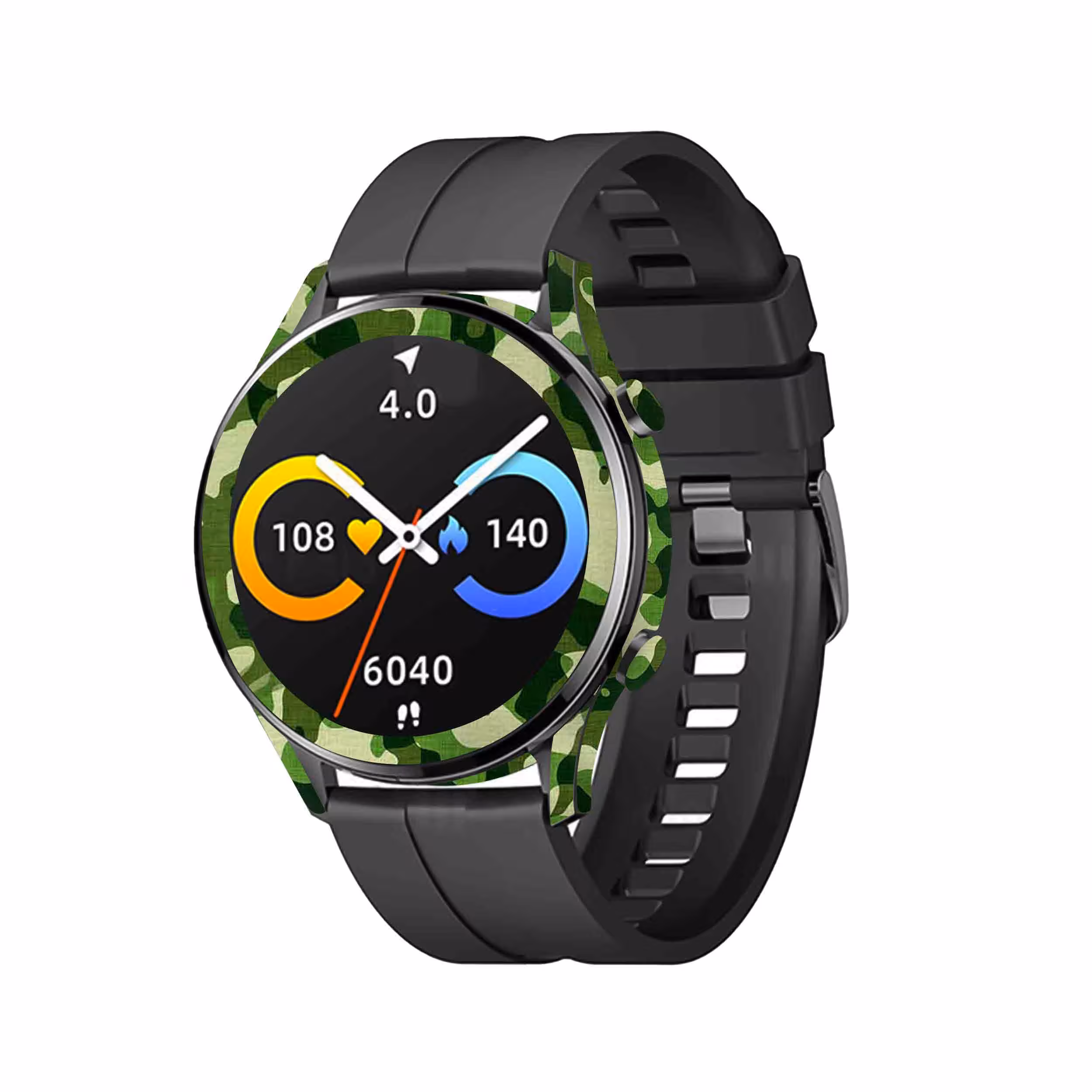 برچسب ماهوت طرح Army-Green-2 مناسب برای ساعت هوشمند شیائومی Imilab W12