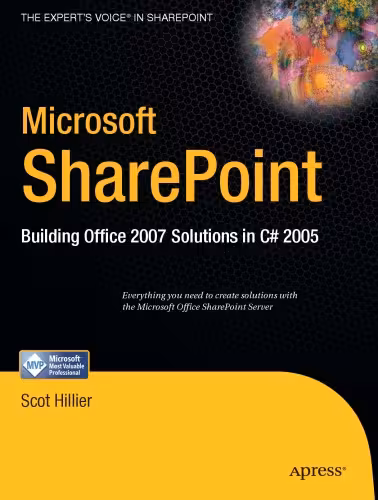خرید و دانلود نسخه کامل کتاب Microsoft SharePoint: Building Office 2007 Solutions in C# 2005