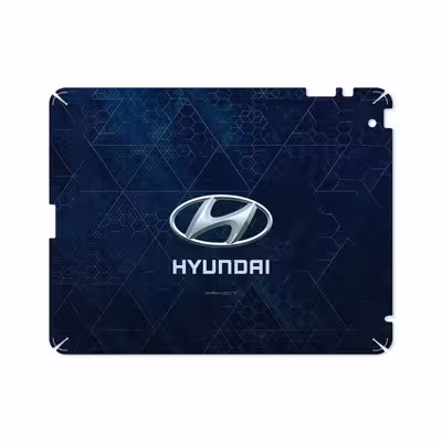برچسب پوششی ماهوت مدل Hyundai-Logo مناسب برای تبلت اپل iPad 2 2011 A1395