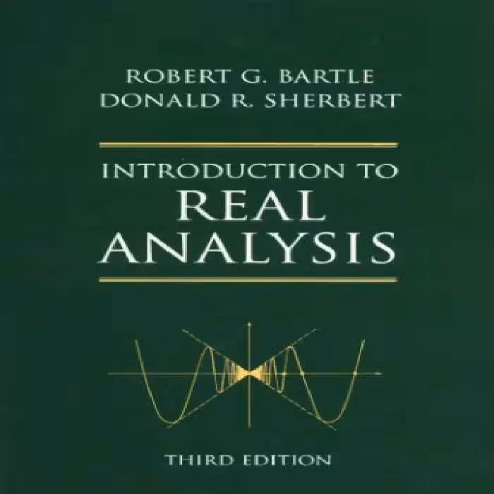خرید و دانلود نسخه کامل کتاب Introduction to real analysis