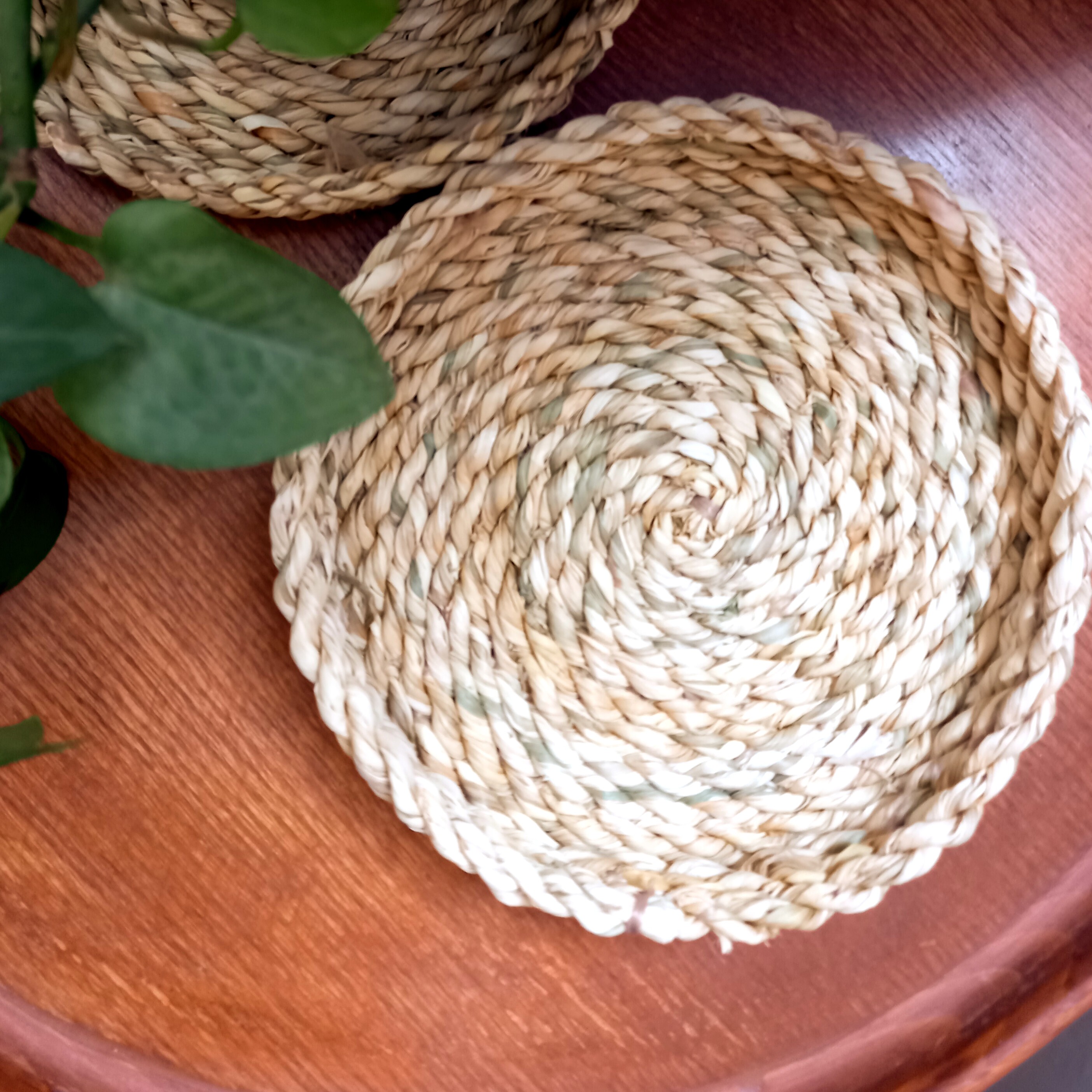 سینی کوچک حصیری