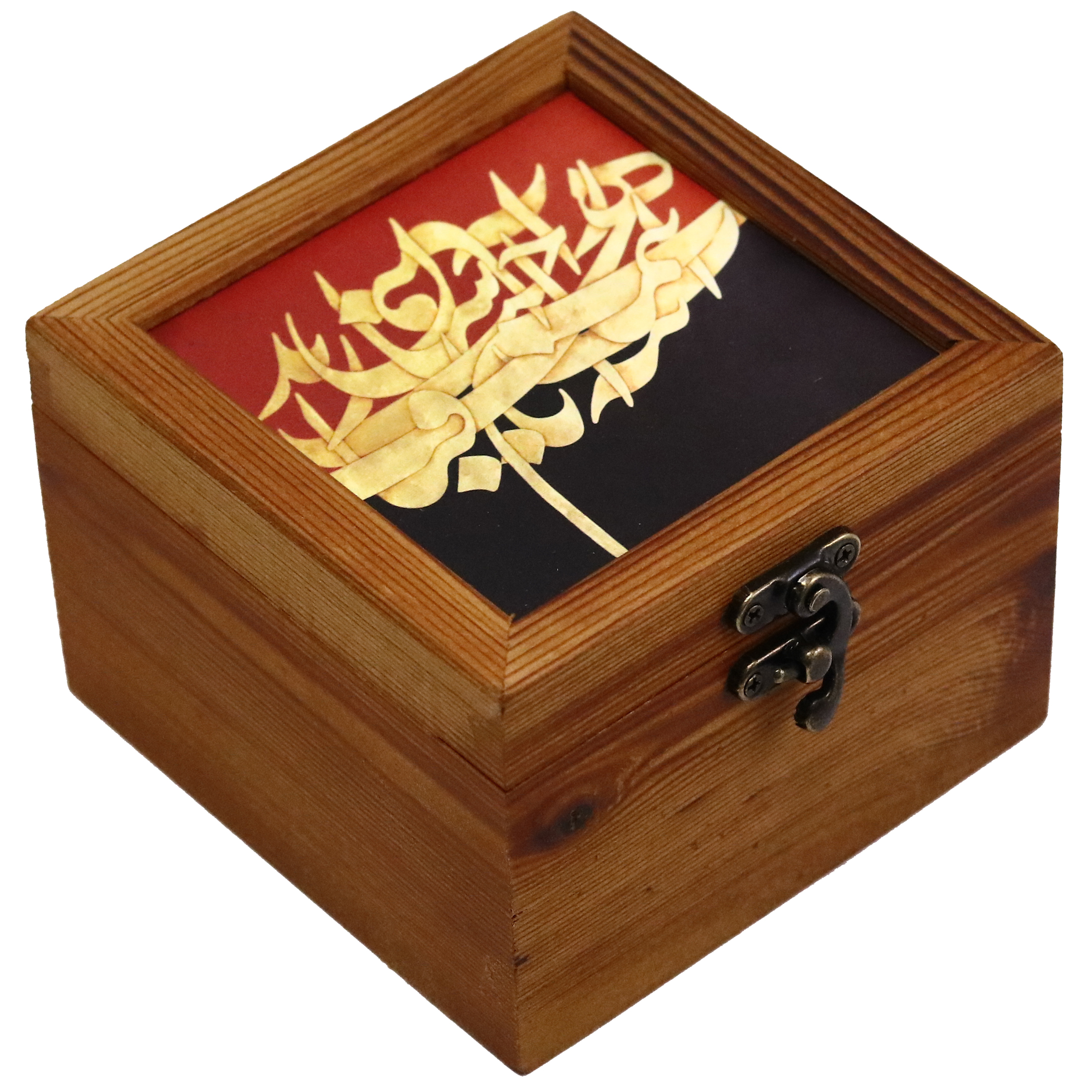 جعبه هدیه چوبی مدل ترمو A50