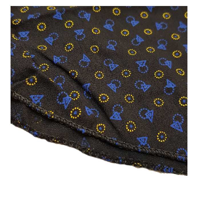 دستمال سر و گردن مدل دورگ هندسی 