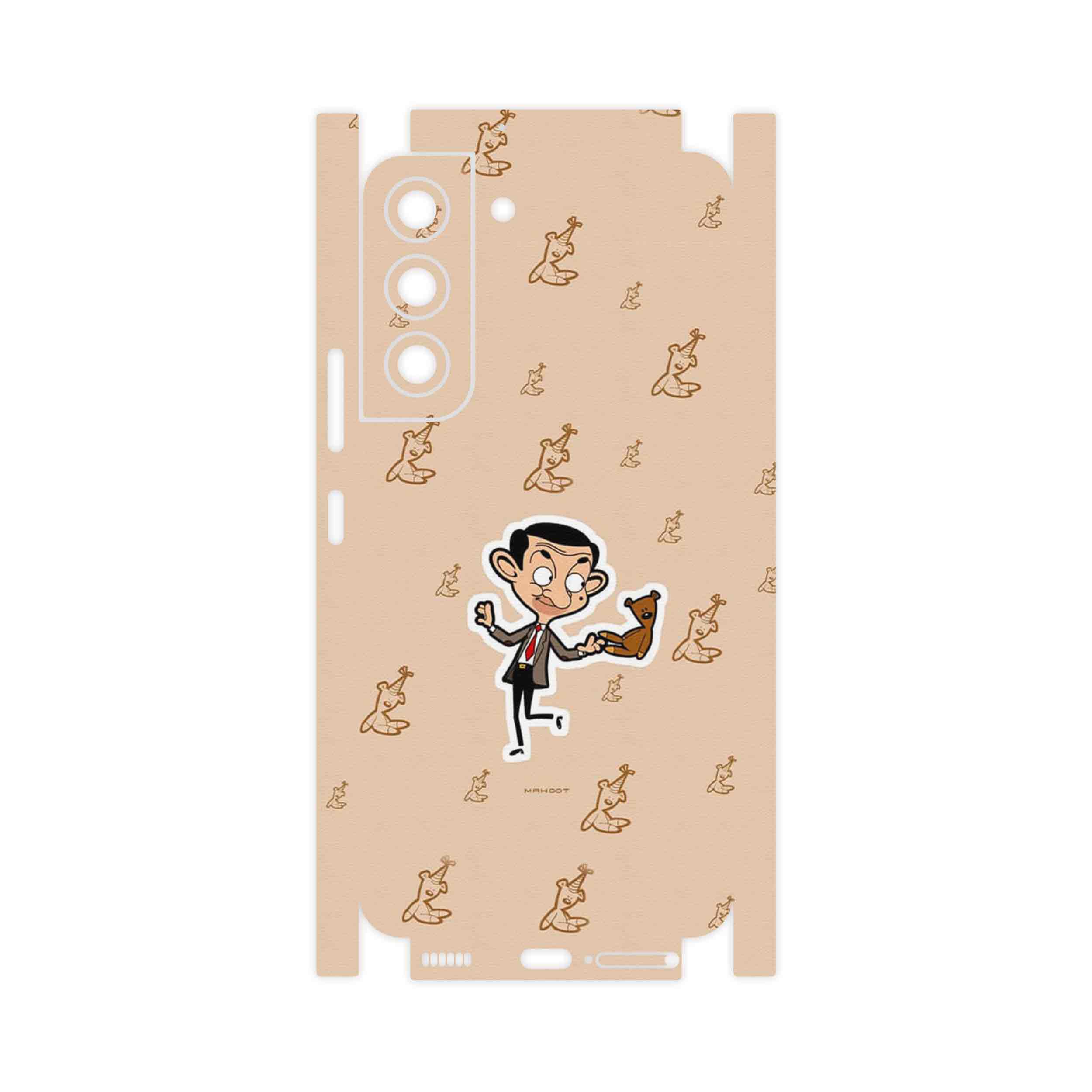 برچسب پوششی ماهوت مدل Mr.Bean-FullSkin مناسب برای گوشی موبایل سامسونگ Galaxy S22 5G