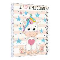 دفتر مشق 60 برگ آلما مدل کارتونی طرح حاشیه دار کد 7620 | چاوه