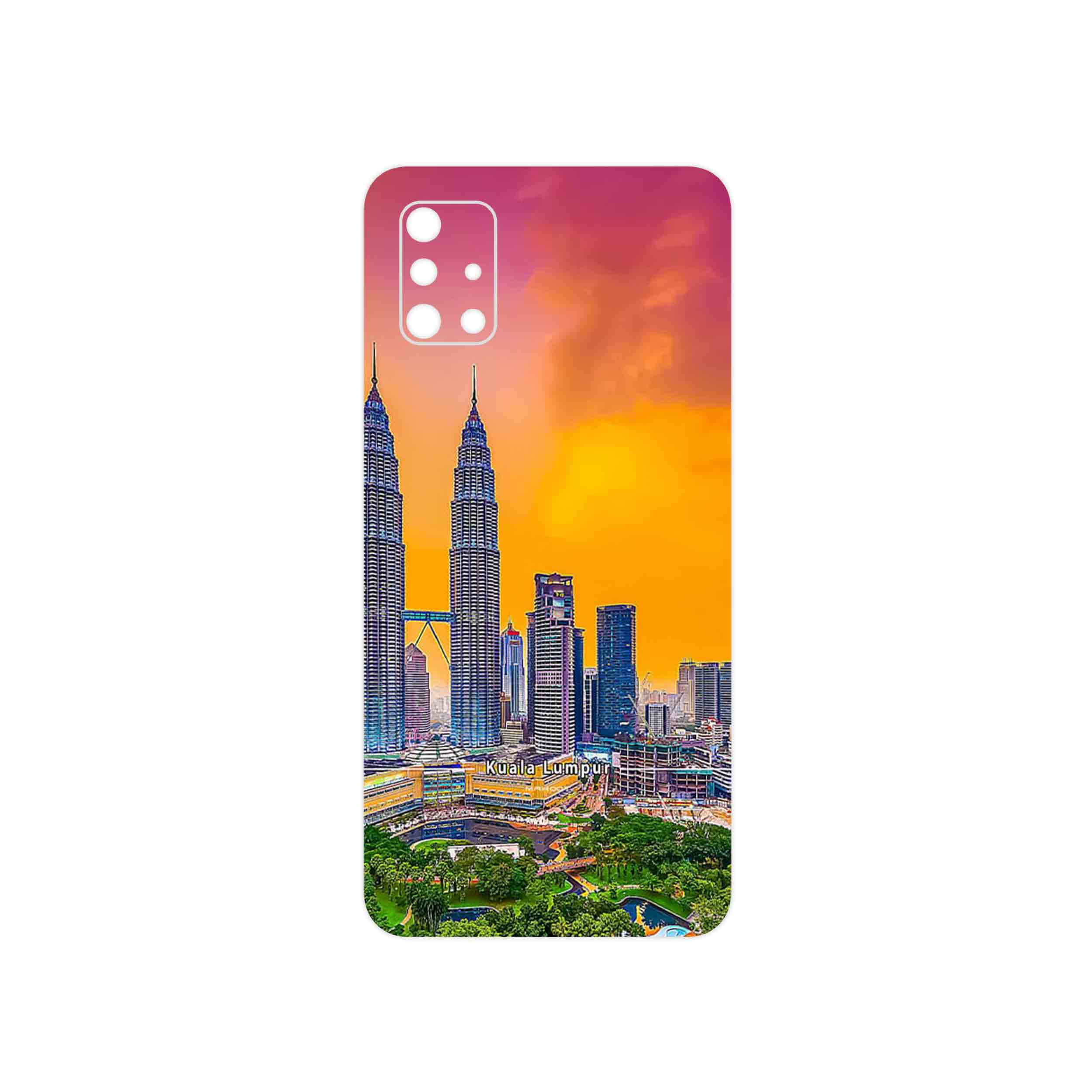 برچسب پوششی ماهوت مدل City of Kuala Lumpur مناسب برای گوشی موبایل سامسونگ Galaxy A51