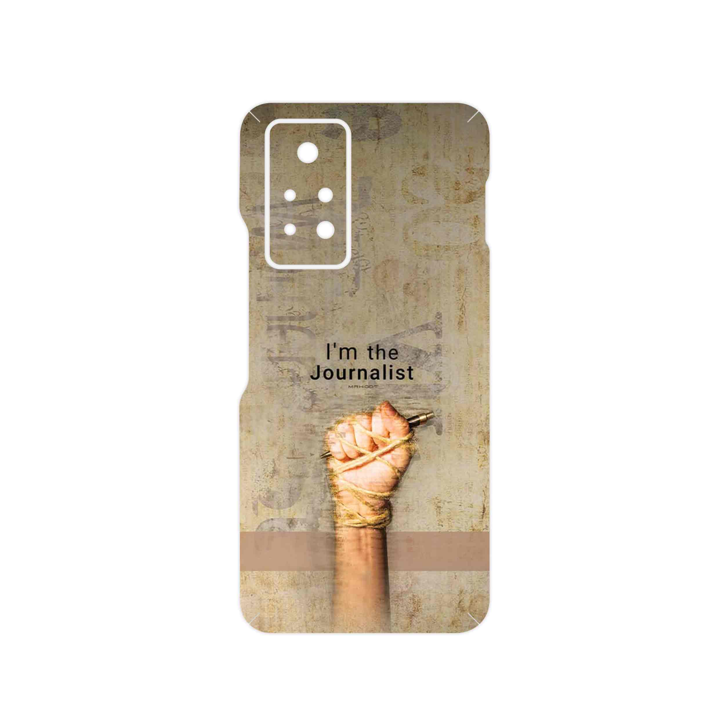 برچسب پوششی ماهوت مدل Journalist مناسب برای گوشی موبایل اینفینیکس Note 11 Pro
