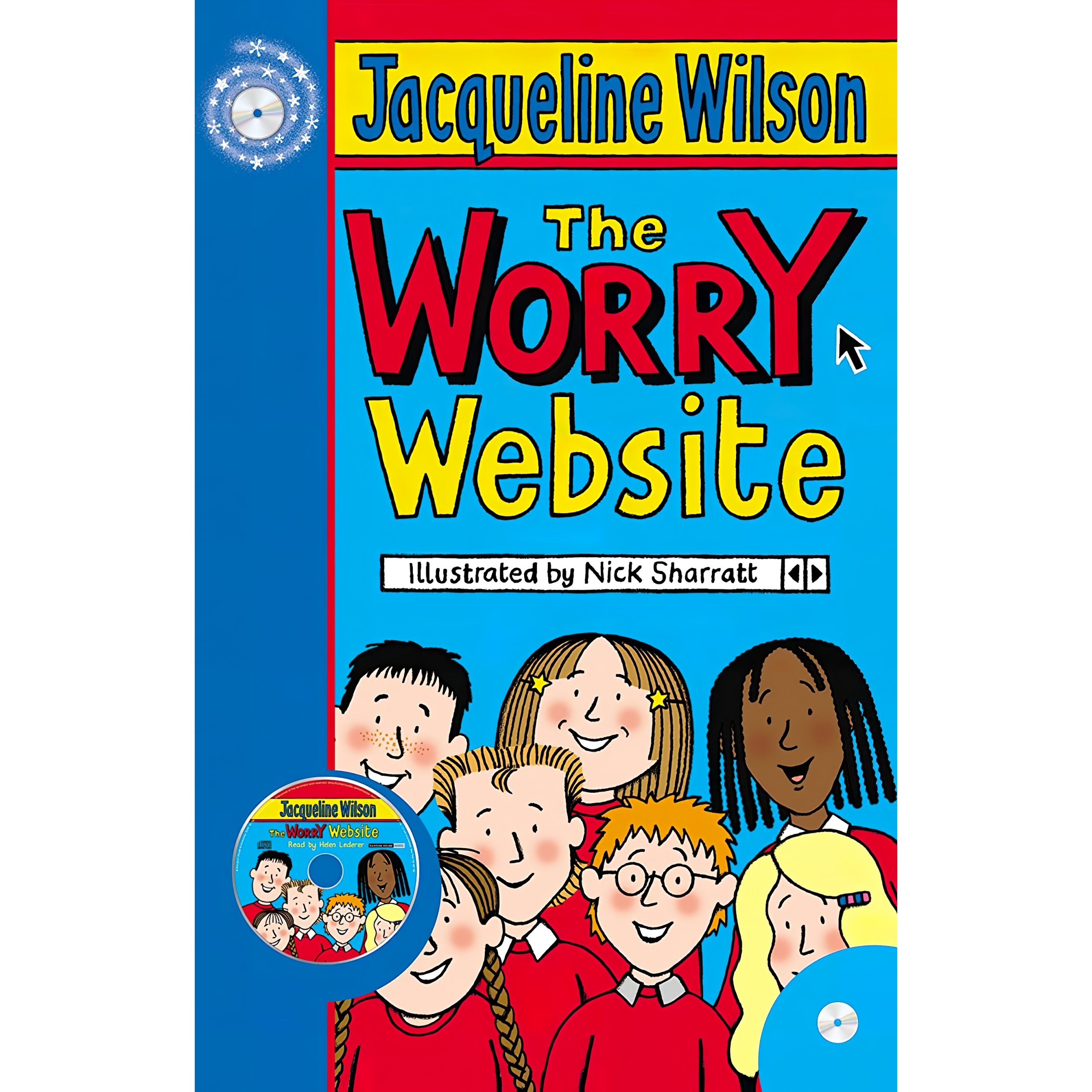 کتاب The Worry Website اثر Jacqueline Wilson انتشارات Corgi