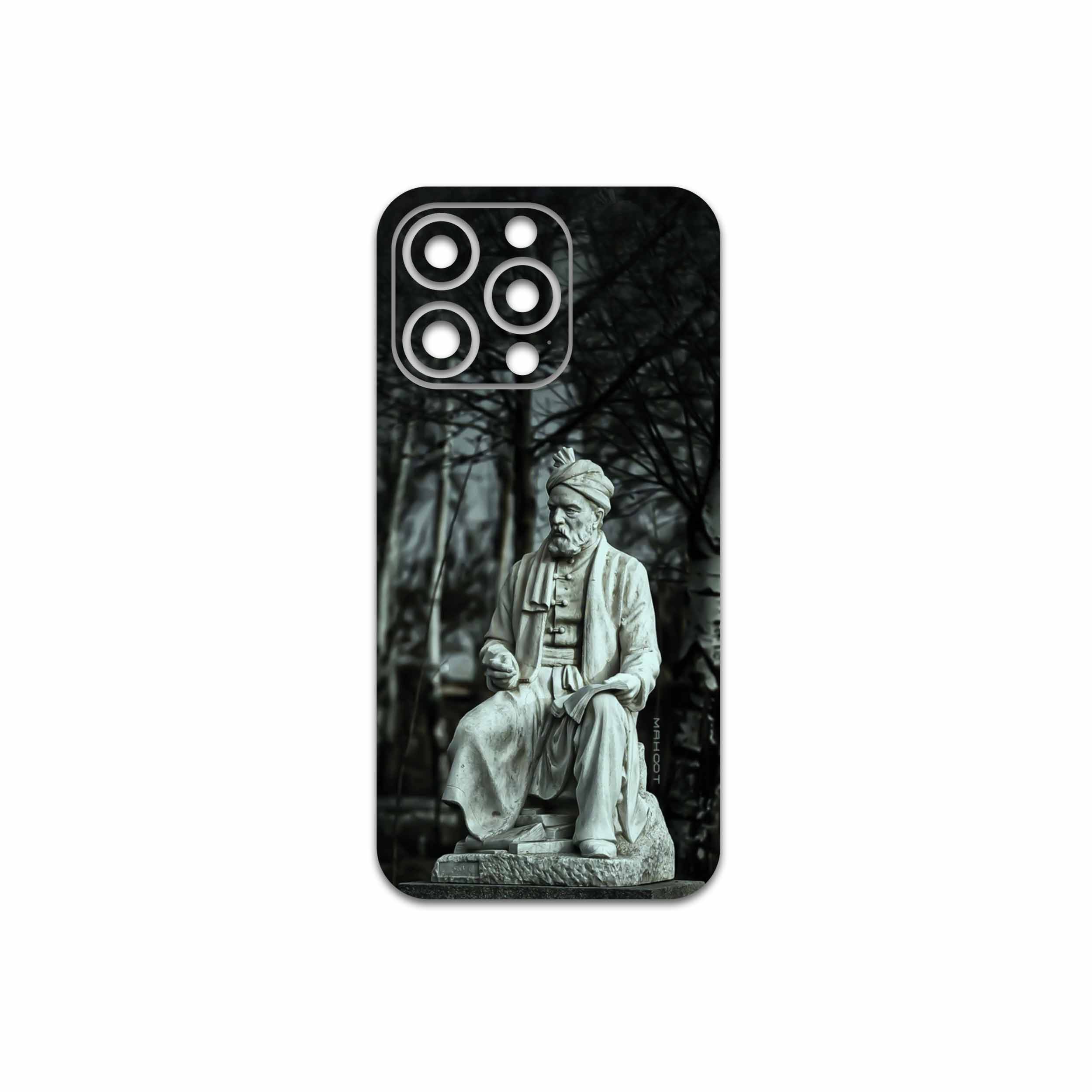 برچسب پوششی ماهوت مدل Ferdowsi-Logo مناسب برای گوشی موبایل اپل iPhone 13 Pro Max