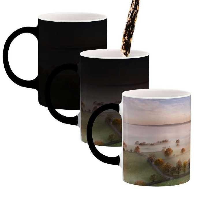 ماگ حرارتی طرح منظره زیبا  مدل mgph13423