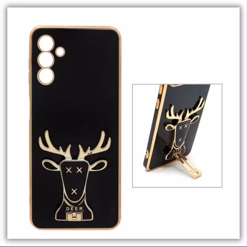 قاب My Case گوزنی Samsung A13 5G-A04S- F13--M13 4G -M23 مشکی
