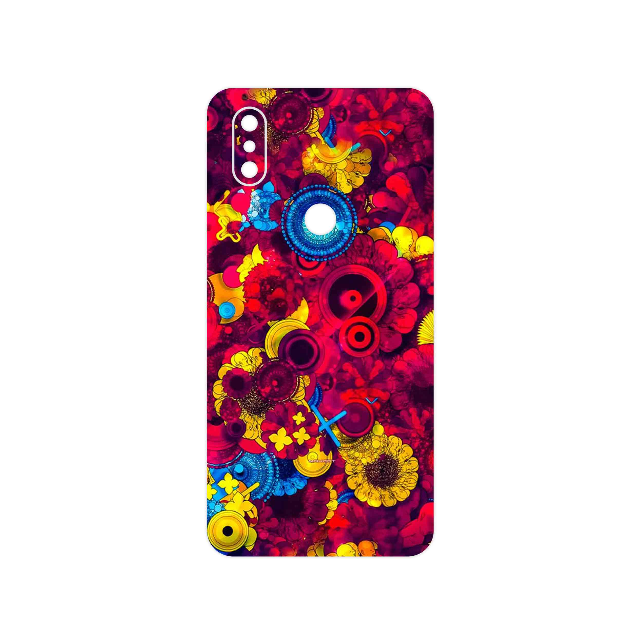 برچسب پوششی ماهوت مدل Vector Flower Garden Digital Art مناسب برای گوشی موبایل شیائومی Mi Mix 3