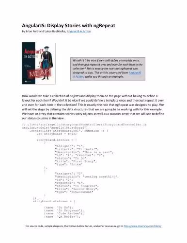 خرید و دانلود نسخه کامل کتاب AngularJS in Action (Code Only)