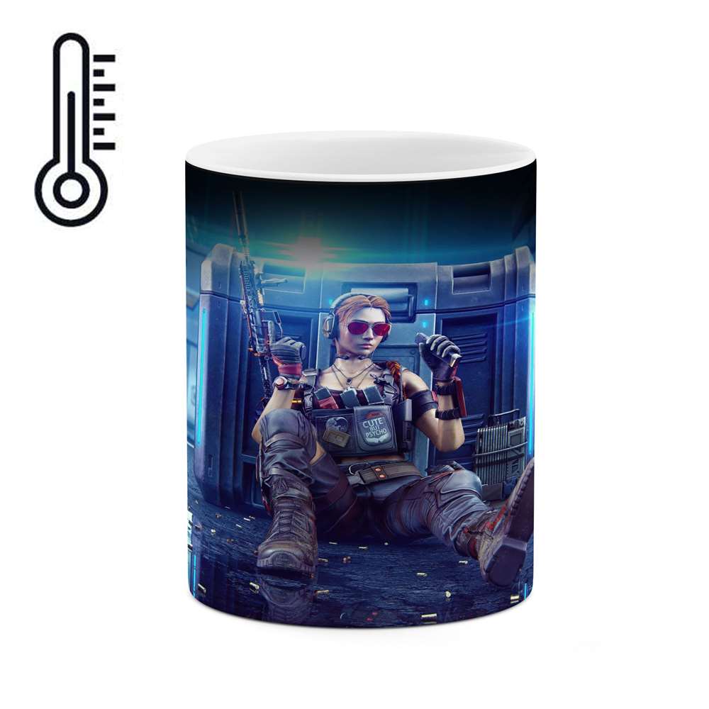 ماگ حرارتی کاکتی طرح بازی مدل mgh16658