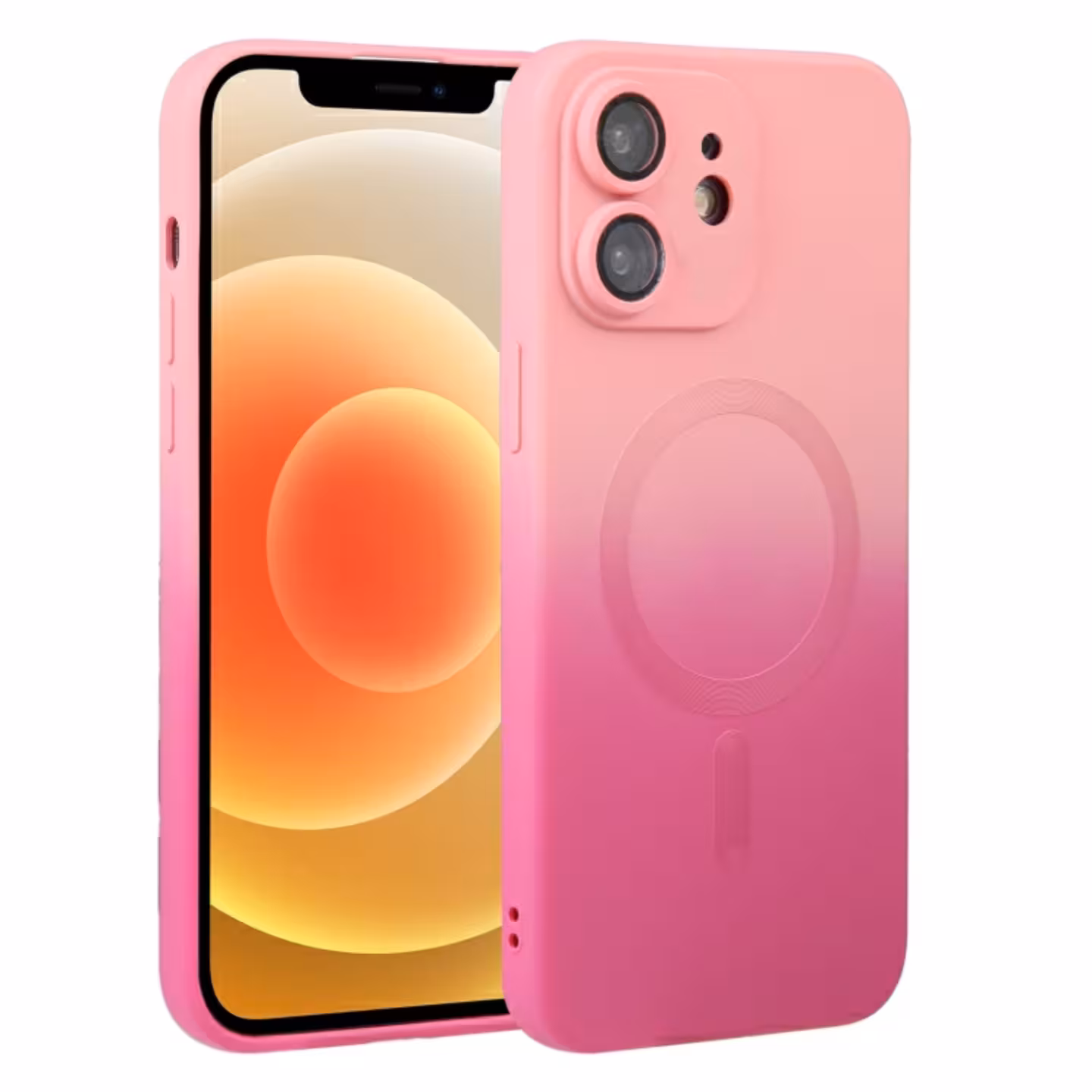 کاور مدل مگ سیف رنگین کمان کد 08 مناسب برای گوشی موبایل اپل IPHONE 12