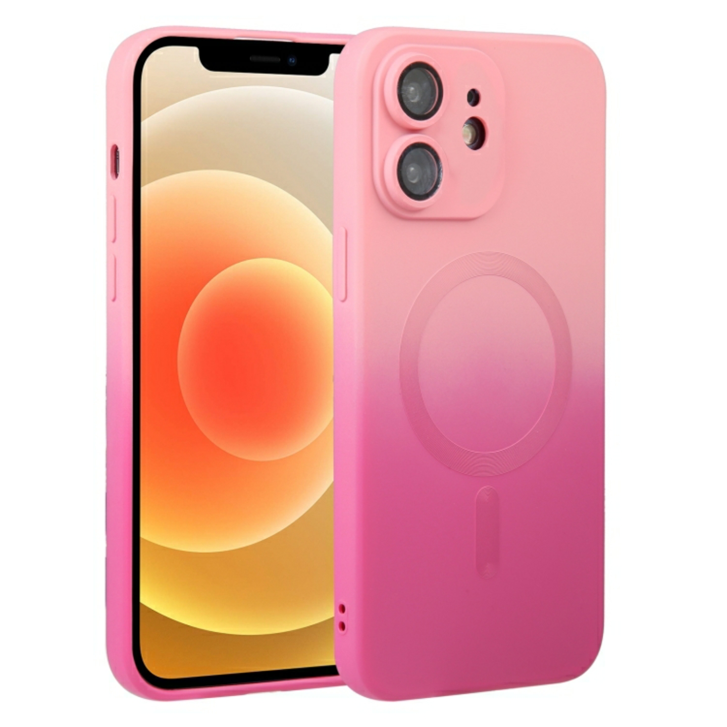 کاور مدل مگ سیف رنگین کمان کد 08 مناسب برای گوشی موبایل اپل IPHONE 12