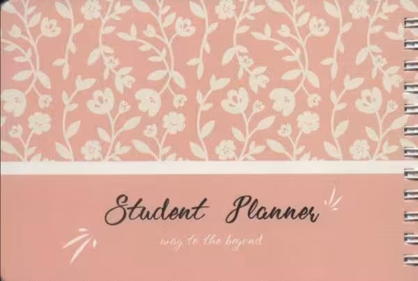 دفترچه یادداشت student planner (کد 502)،(سیمی)