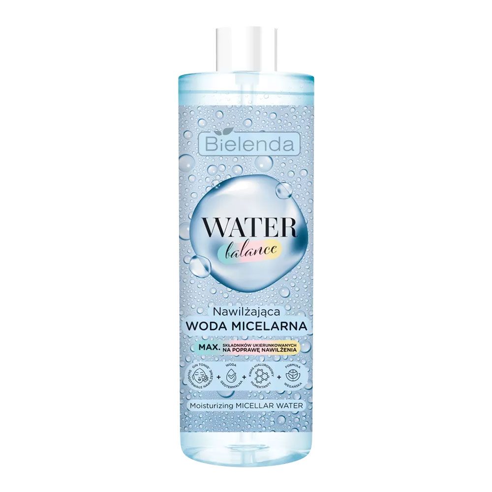 میسلار واتر رطوبت رسان واتر بالانس 400 میلی لیتر بی یلندا | WATER BALANCE Moisturizing Micellar Water BIELENDA