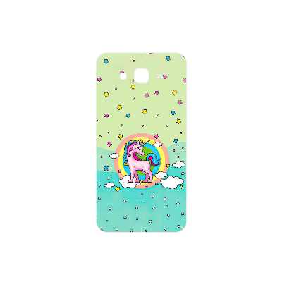 برچسب پوششی ماهوت مدل Rainbow unicorn adventure مناسب برای گوشی موبایل سامسونگ Galaxy J7 2015