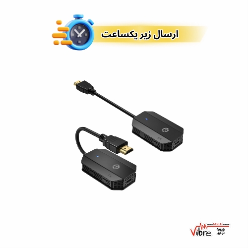 مبدل بیسیم HDMI پاورولوژی مدل Wireless HDMI to HDMI با کیفیت Full HD