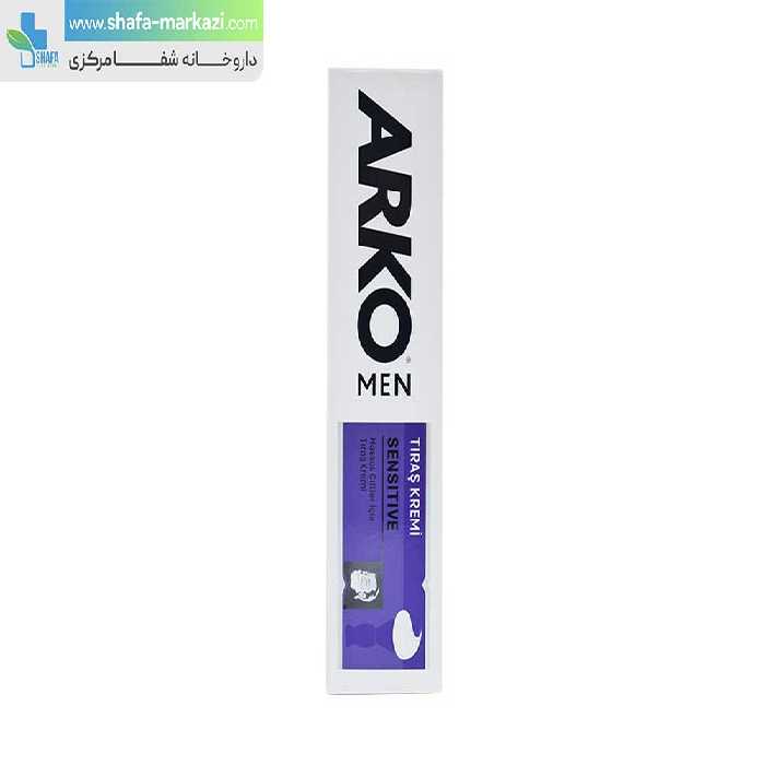 خمیر اصلاح آرکو من مدل سنسیتیو | arko Sensitive shaving cream
