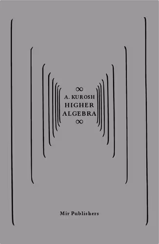 خرید و دانلود نسخه کامل کتاب Higher Algebra