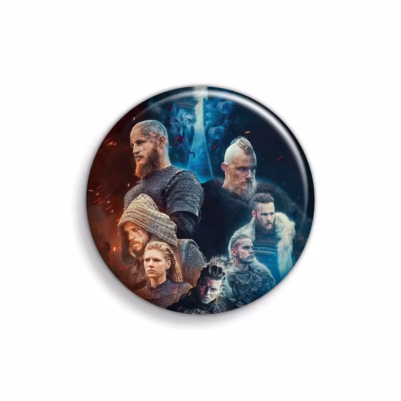 پیکسل ابیگل طرح وایکینگ ها رگنار آیوار بیورن مدل Ragnar Vikings کد 019