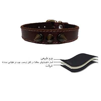 دستبند چرم وارک مدل فرهود کد rb458